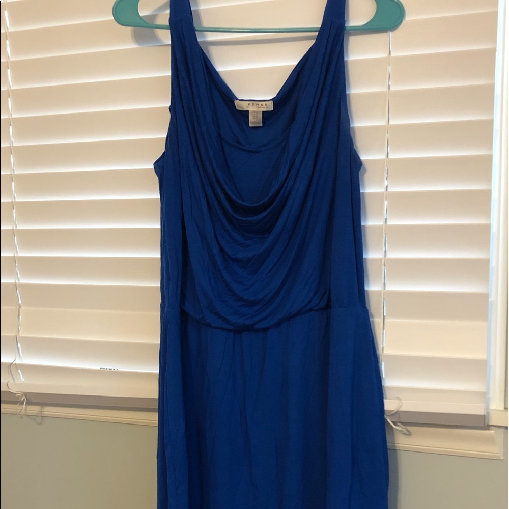 Kenar, Royal Blue Tank Dress